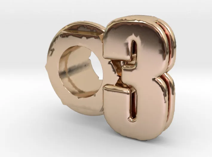 (3) Octagon 3D Eyelet 4/16 Inch Left Hole