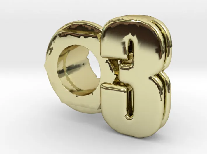 (3) Octagon 3D Eyelet 4/16 Inch Left Hole