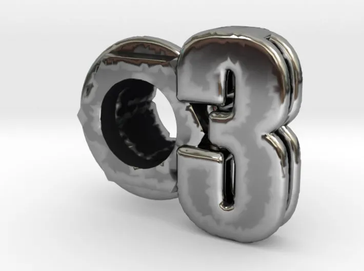 (3) Octagon 3D Eyelet 4/16 Inch Left Hole