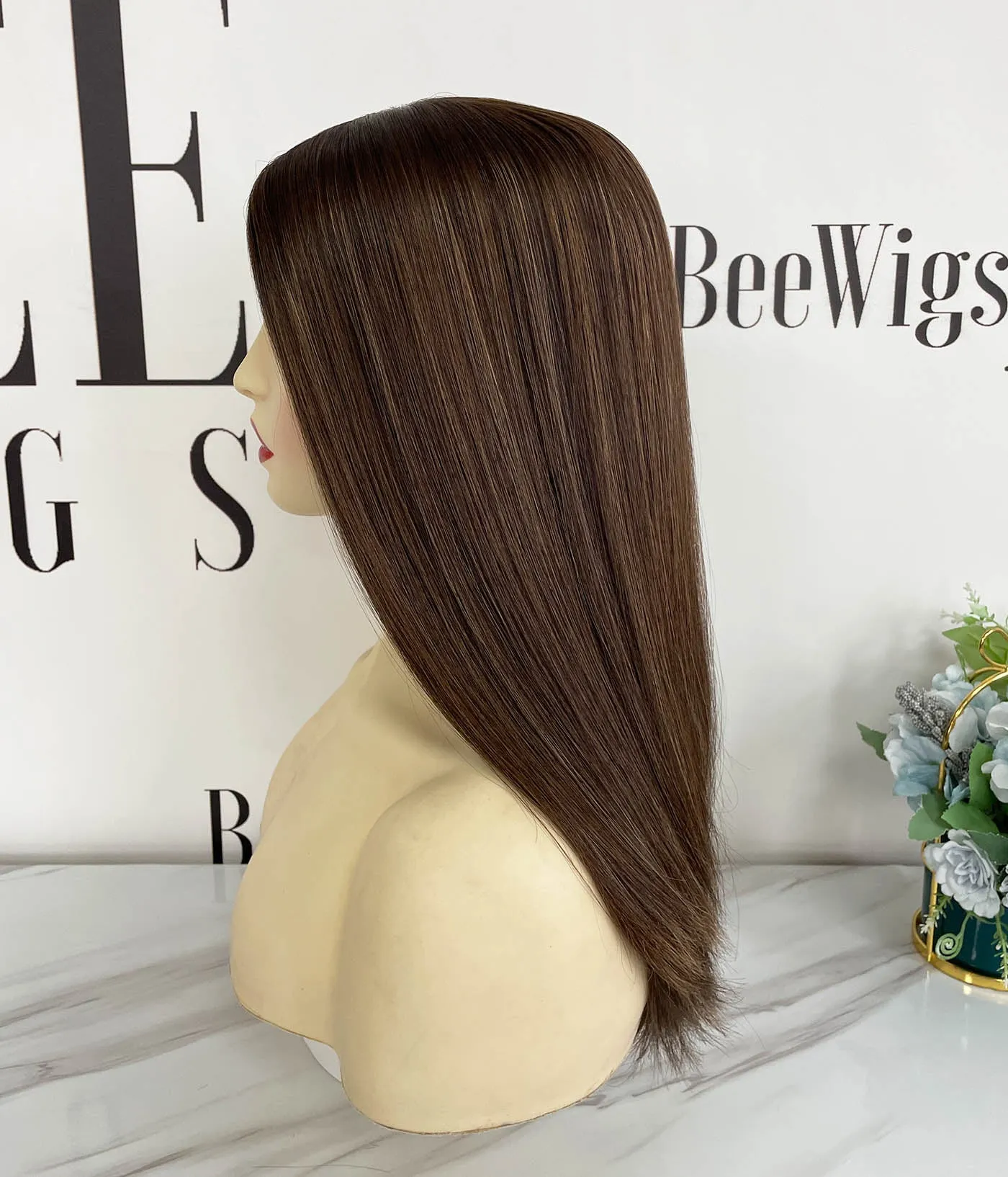 #4/7/12 - Cuticles Human Hair Silk Base Hair Topper