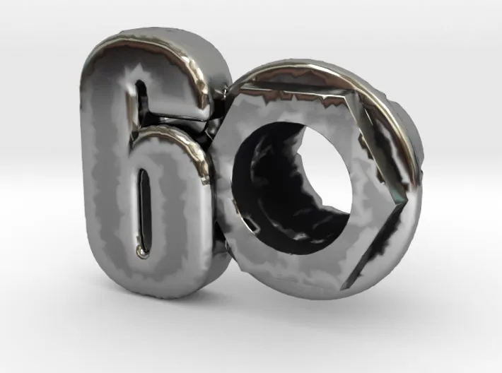 (6) Octagon 3D Eyelet 4/16 Inch Right Hole