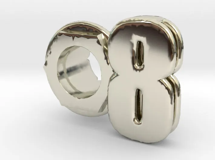 (8) Octagon 3D Eyelet 4/16 Inch Left Hole