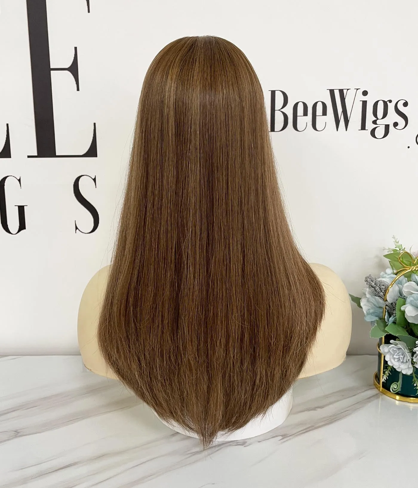 #8/14 - Cuticles Human Hair Silk Base Topper