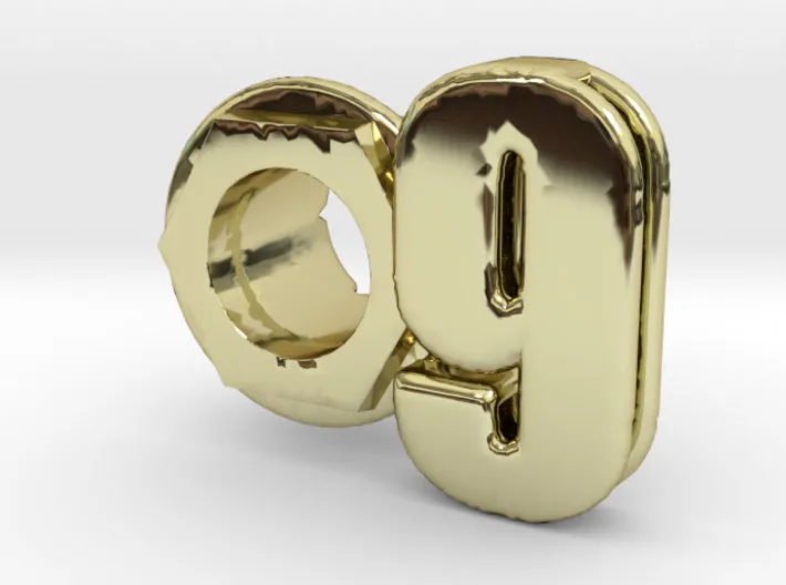 (9) Octagon 3D Eyelet 4/16 Inch Left Hole