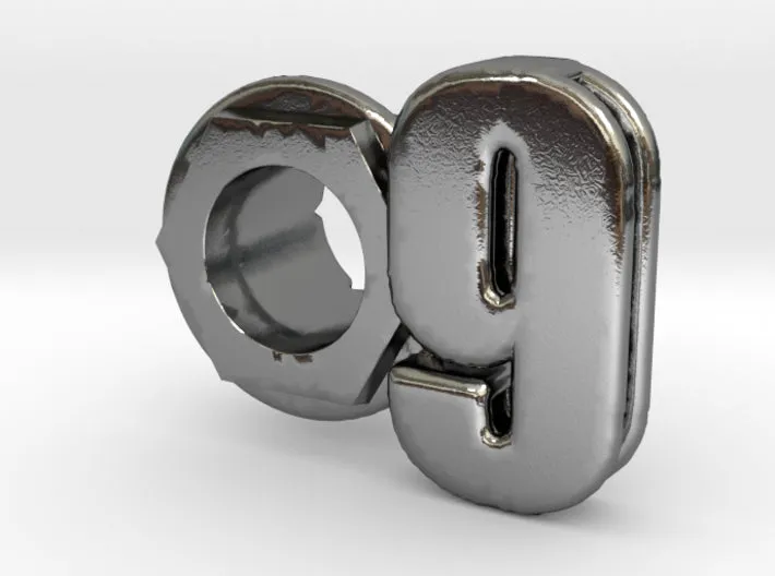 (9) Octagon 3D Eyelet 4/16 Inch Left Hole