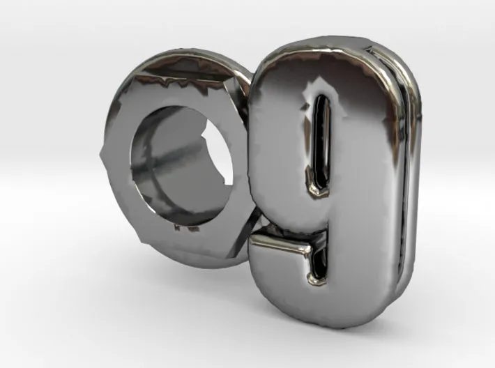 (9) Octagon 3D Eyelet 4/16 Inch Left Hole