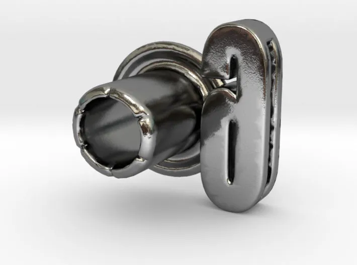 (9) Round 3D Eyelet 3/16 Inch Left Hole