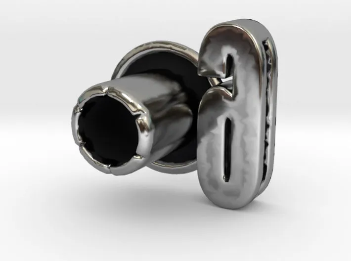 (9) Round 3D Eyelet 3/16 Inch Left Hole