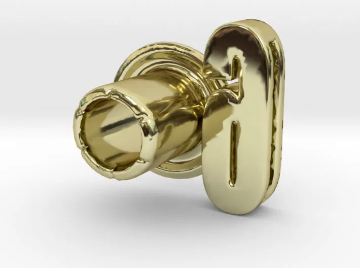 (9) Round 3D Eyelet 3/16 Inch Left Hole