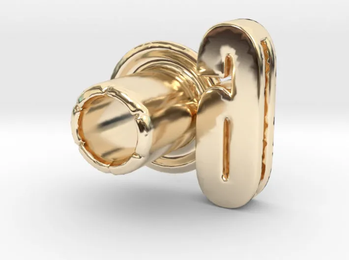 (9) Round 3D Eyelet 3/16 Inch Left Hole