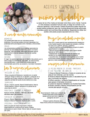 Aceites Esenciales para Niños Saludables - Digital