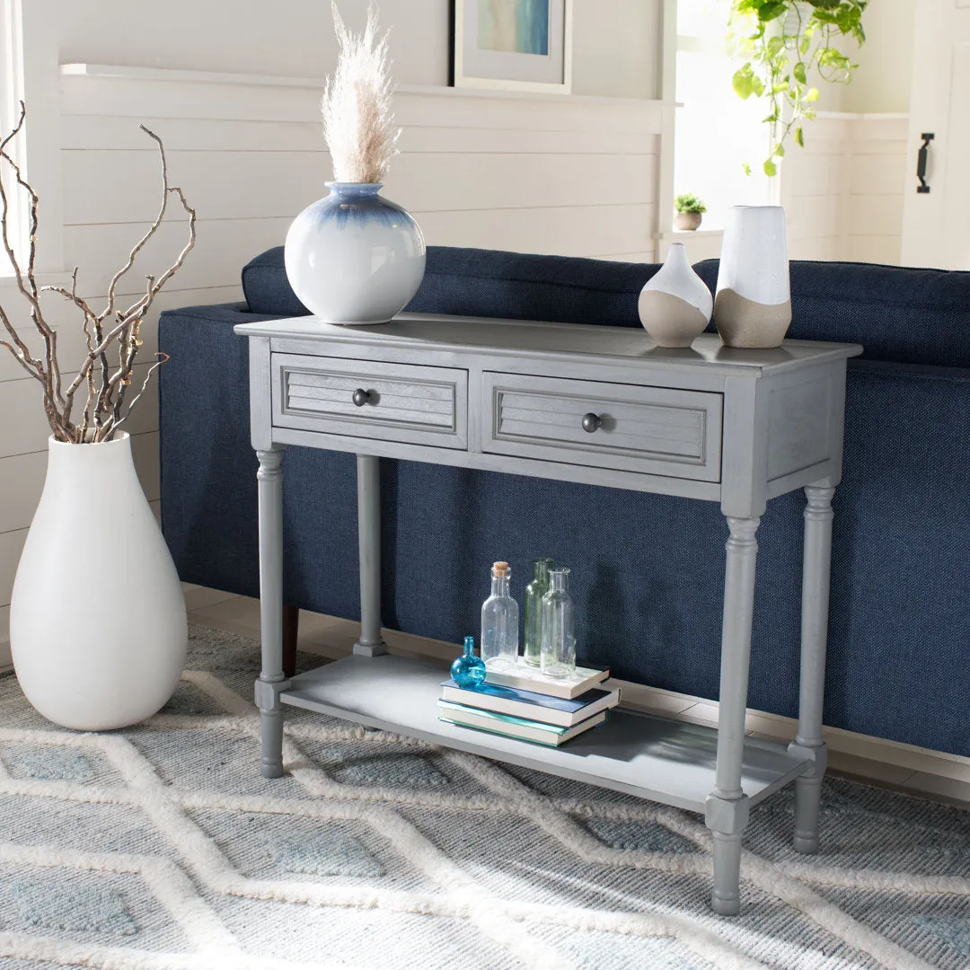 Amondre 36'' Console Table Highland Dunes Color: Distressed Gray