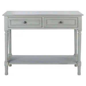 Amondre 36'' Console Table Highland Dunes Color: Distressed Gray