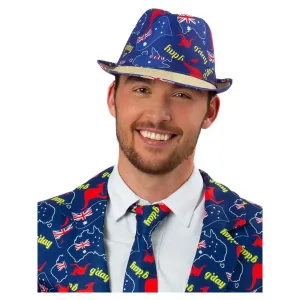Australia Flag G'Day Trilby Hat