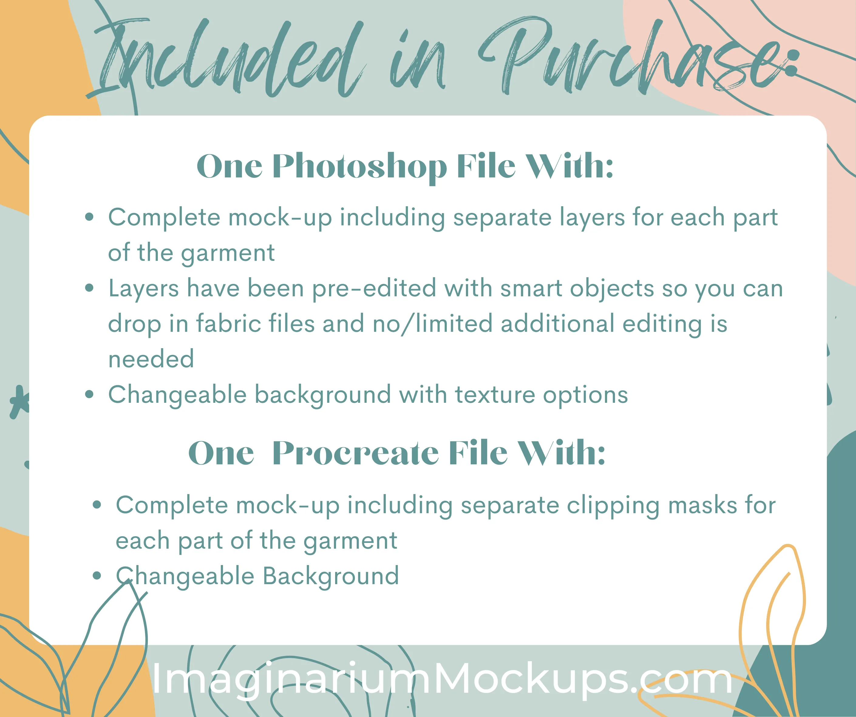 Baby Moccasin Shoes Mock Up, Realistic Mockup for Procreate and Photoshop