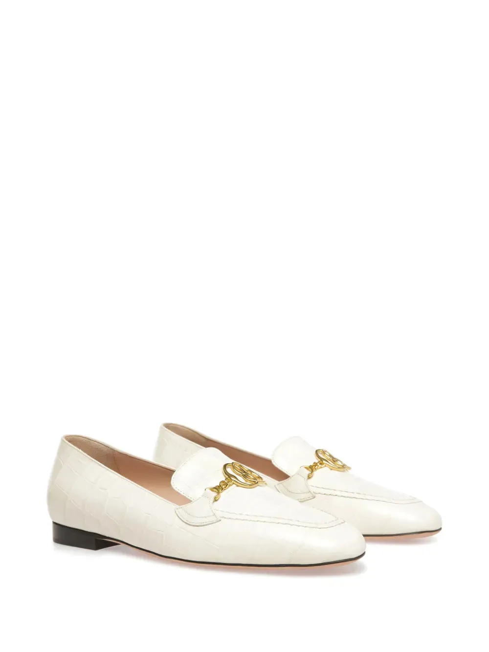 Bally O'Brien crocodile-embossed loafers