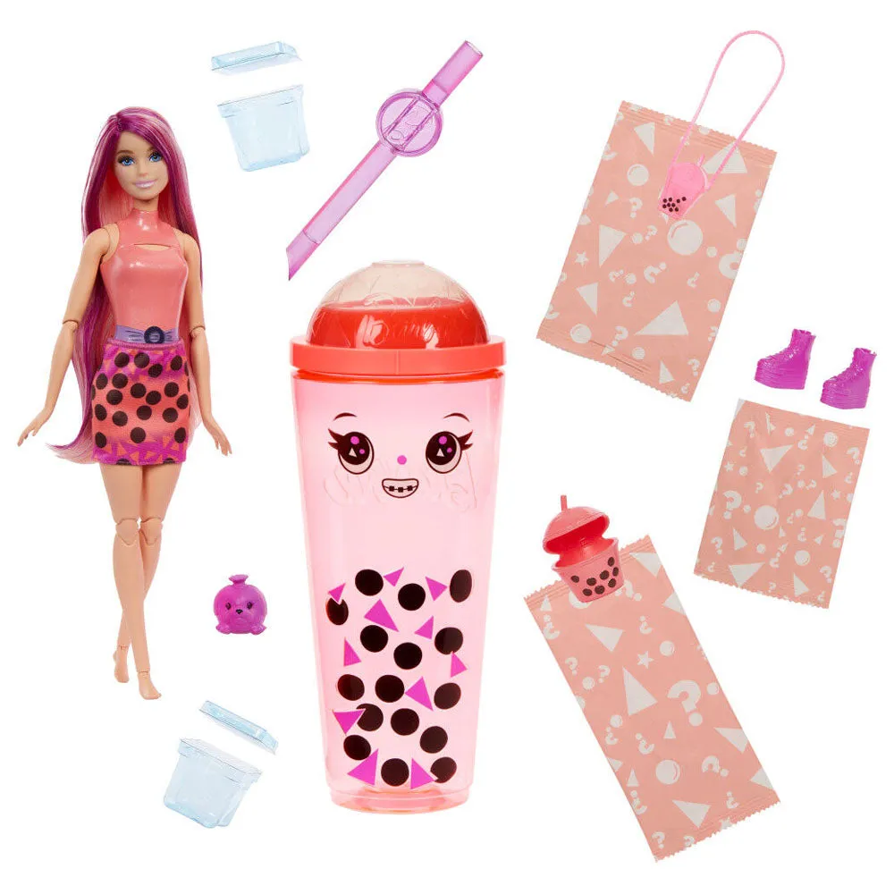 Barbie Pop Reveal Bubble Tea Orange Doll