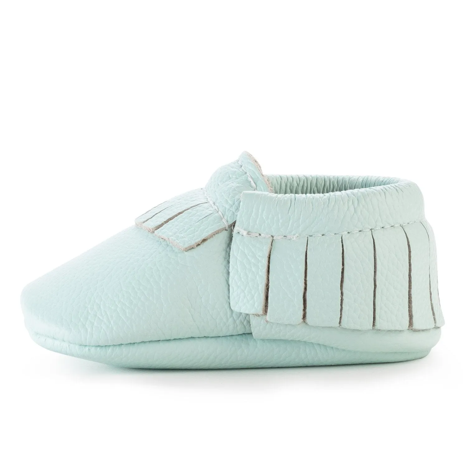 BirdRock Baby Moccasins - 30  Styles for Boys & Girls! Every Pair Feeds a Child (US 2, Seafoam Green)