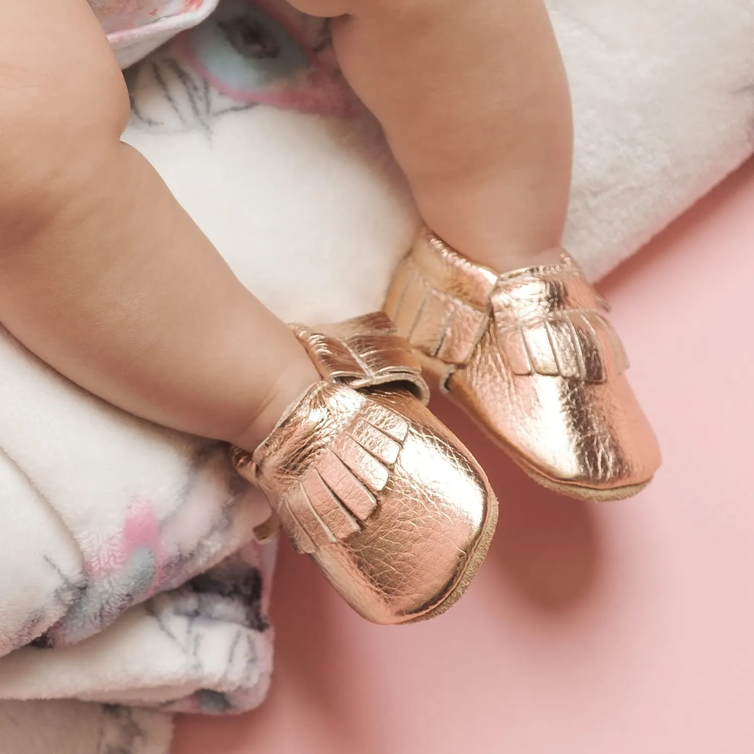 BirdRock Baby Moccasins - 30  Styles for Boys & Girls! Every Pair Feeds a Child (US 2, Seafoam Green)