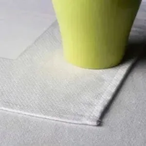 Birds Eye Table Linens with Frame Pattern