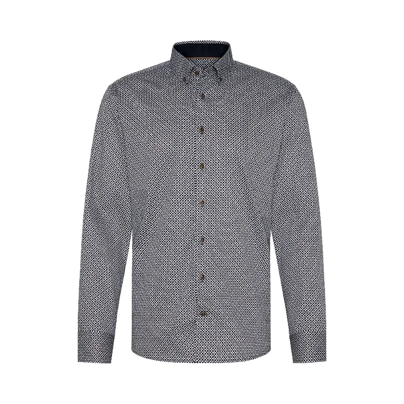 Bugatti Formal Shirt Navy 9350