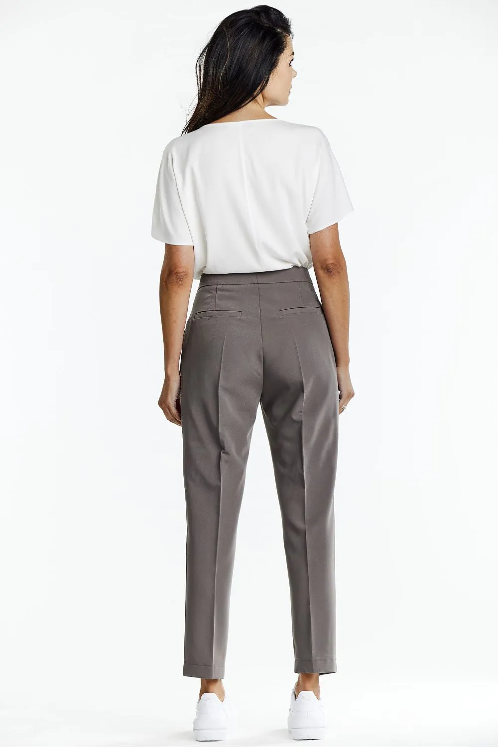 Canted Waist Elegant Pants