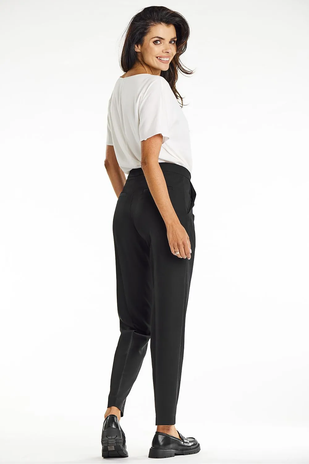 Canted Waist Elegant Pants