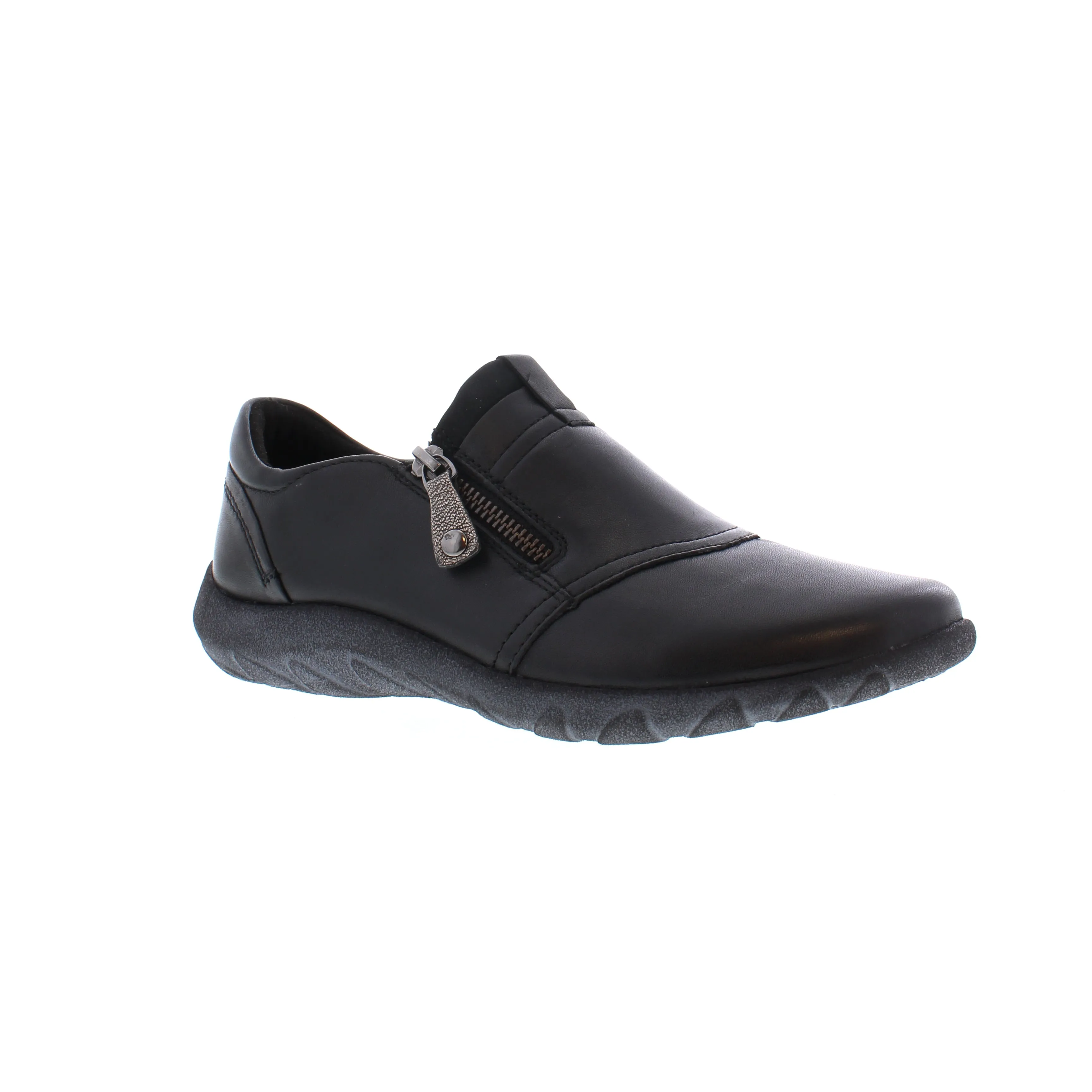 Cobb Hill Amalie Zip Slip-On - Black