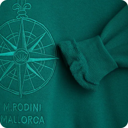 Compass Embroidered Jumper