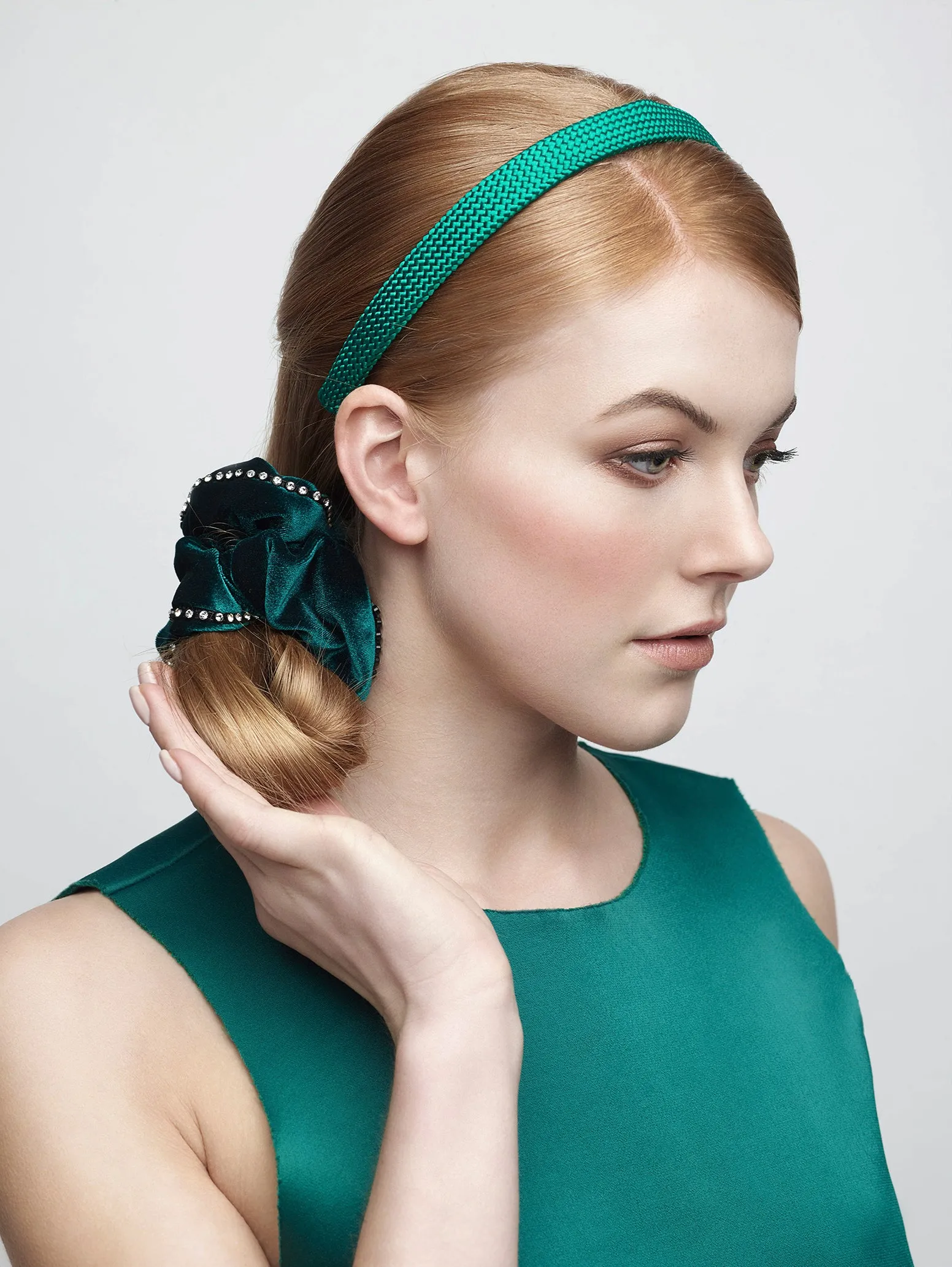 Cord 1.5 cm Black Headband