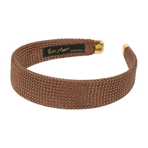 Cord 3 cm Brown Alice Band
