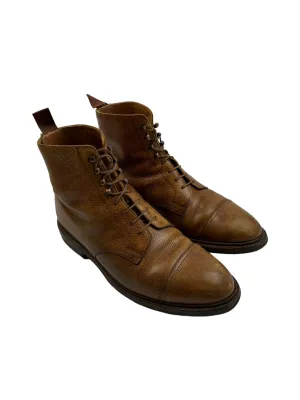 Crockett & Jones Tan Scotch Grain Coniston Boots
