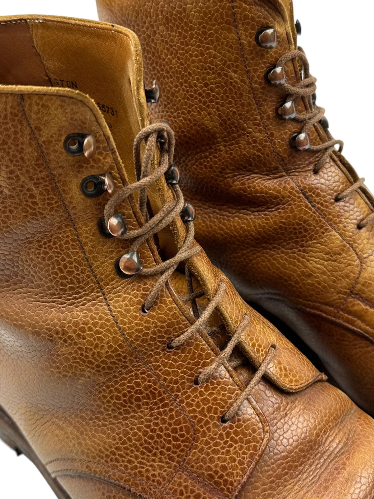 Crockett & Jones Tan Scotch Grain Coniston Boots