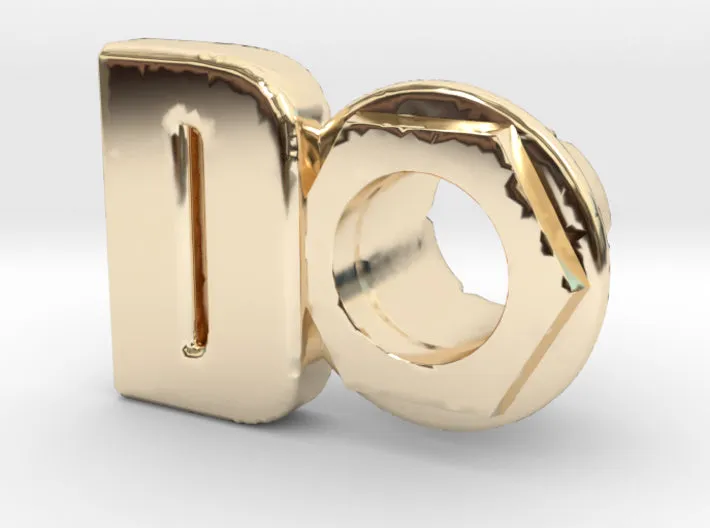 (D) Octagon 3D Eyelet 4/16 Inch Right Hole