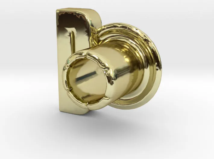 (D) Round 3D Eyelet 3/16 Inch Right Hole