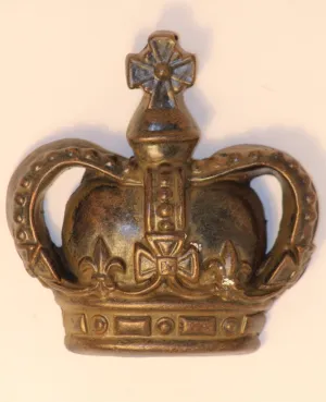 Decorative Candle Pin | "Blank" Large Crown