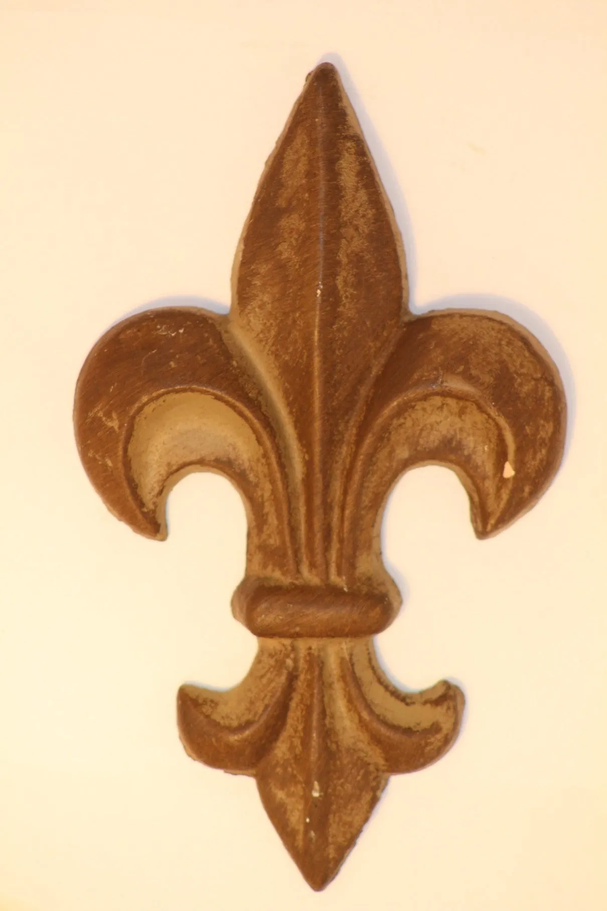 Decorative Candle Pin | "Blank" Large Fleur De Lis