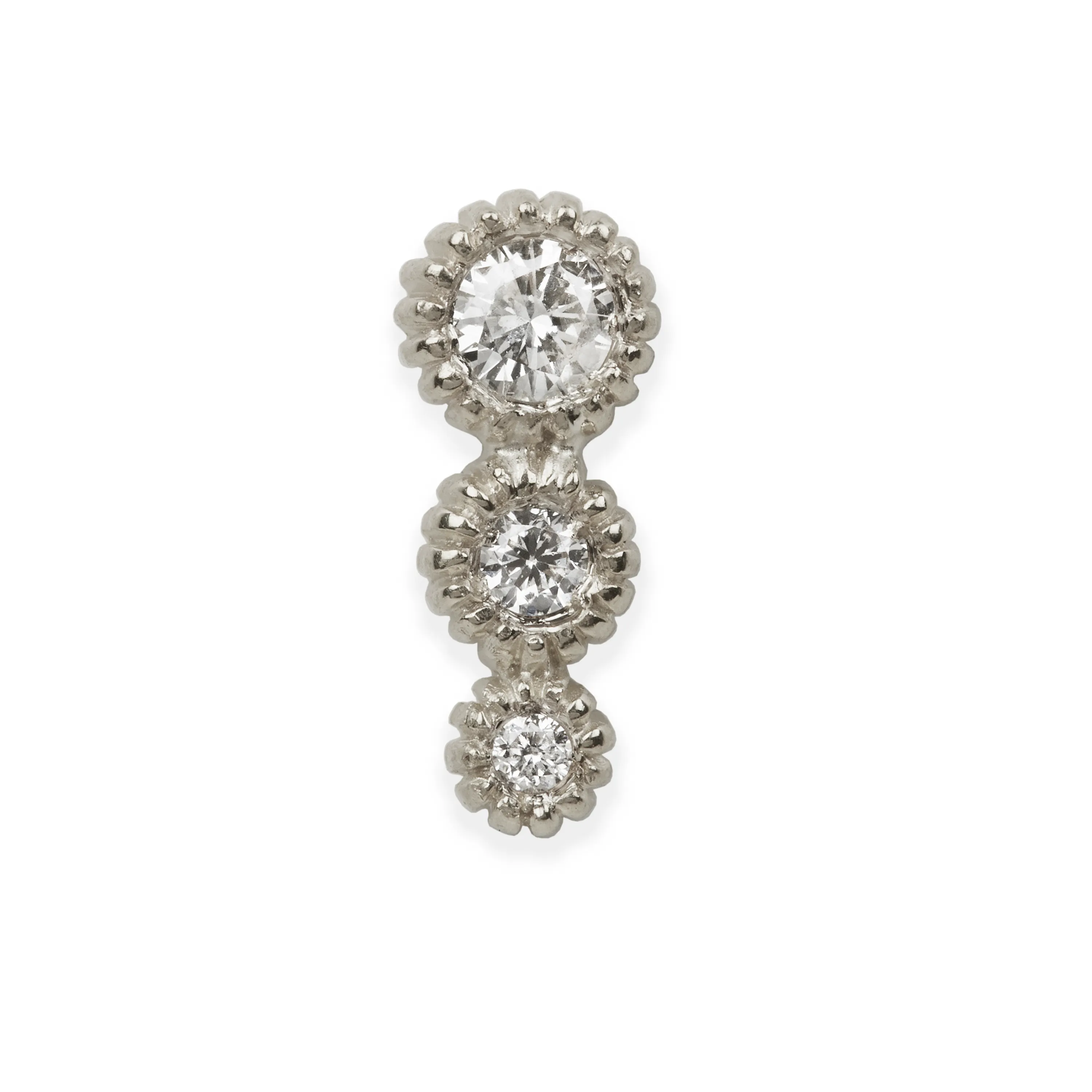 Diamond Trio Stud