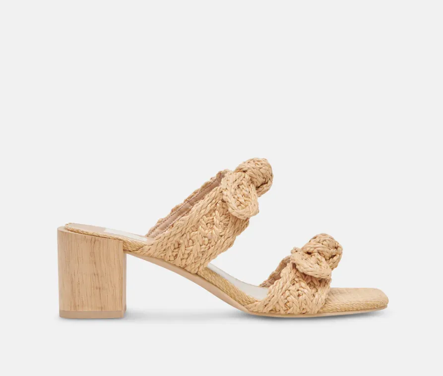 Dolce Vita Zemmie - Light Natural Raffia