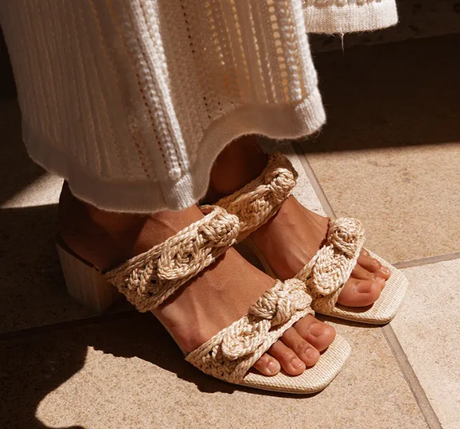 Dolce Vita Zemmie - Light Natural Raffia