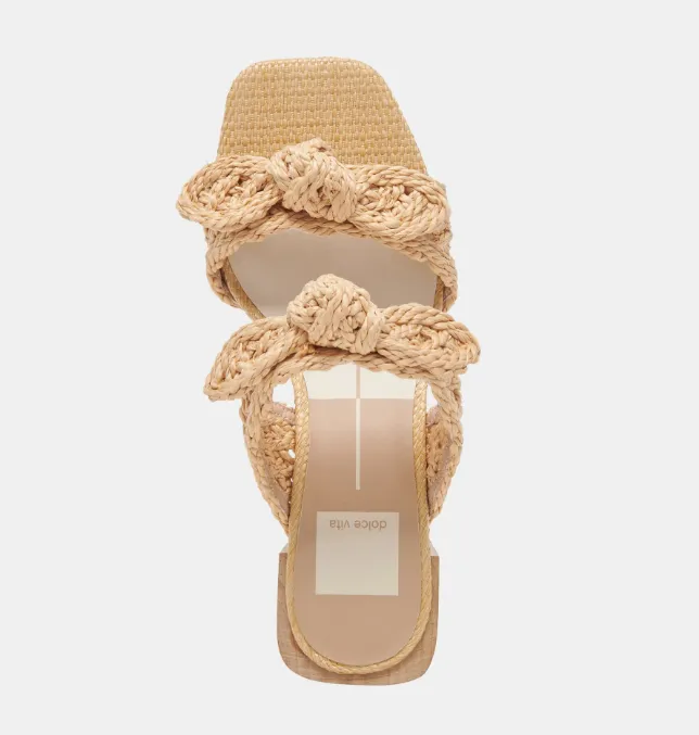 Dolce Vita Zemmie - Light Natural Raffia