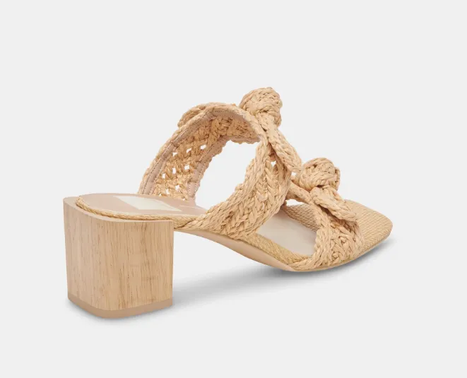 Dolce Vita Zemmie - Light Natural Raffia