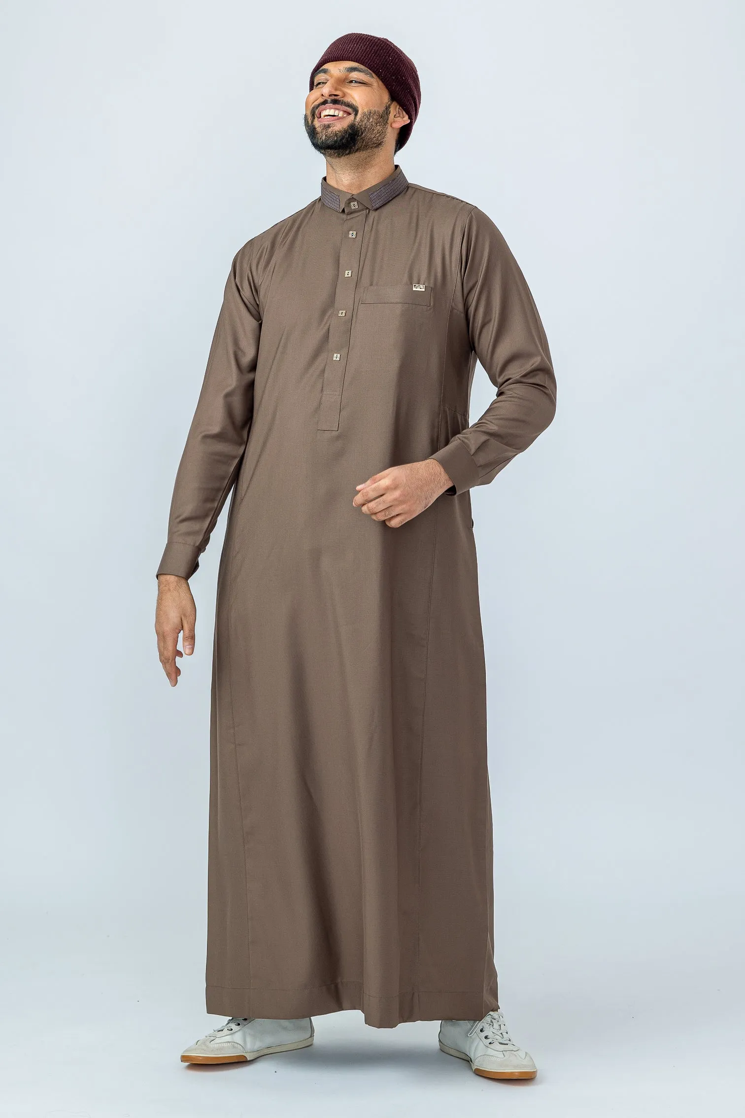 Double Collar D505 Army Brown