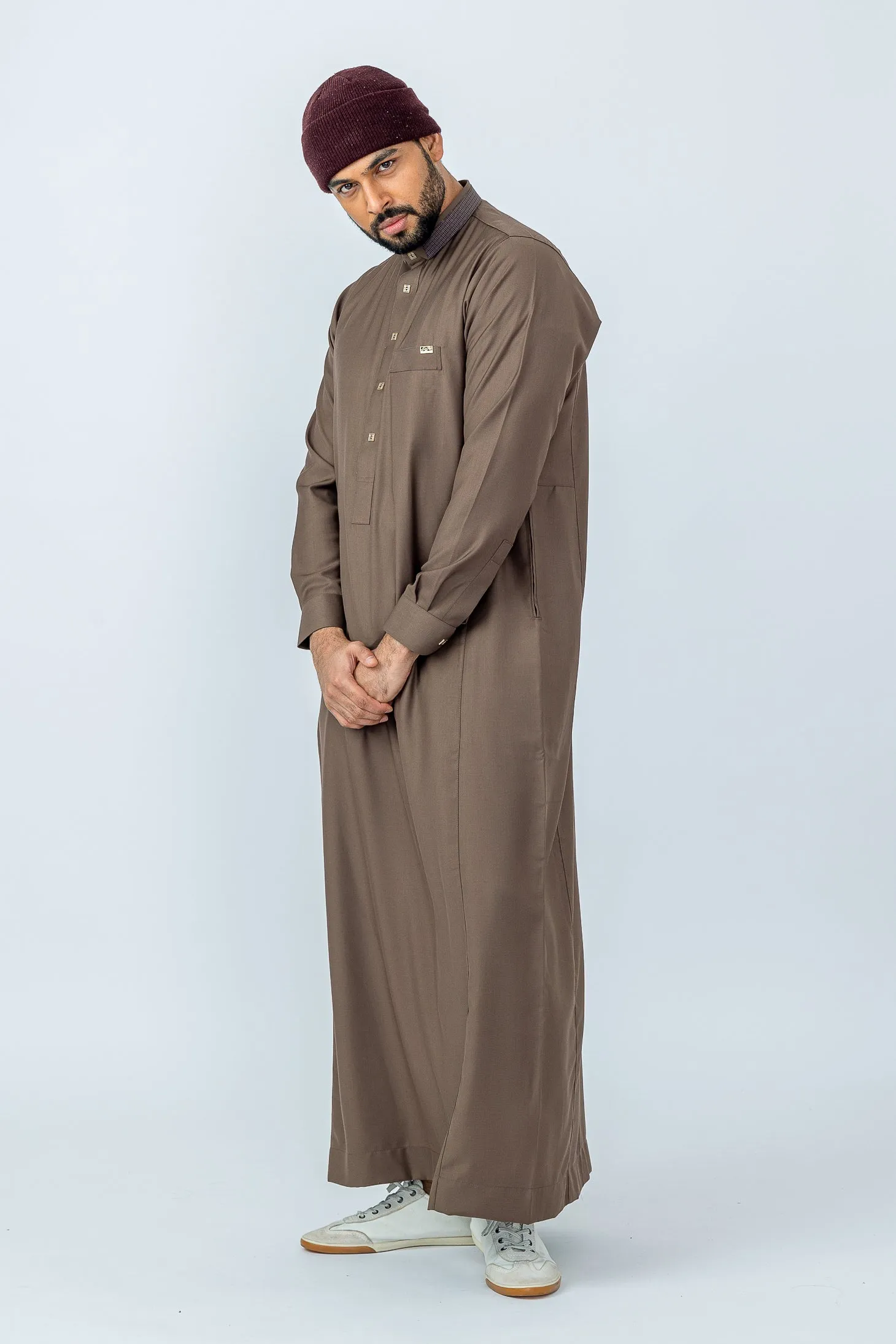 Double Collar D505 Army Brown