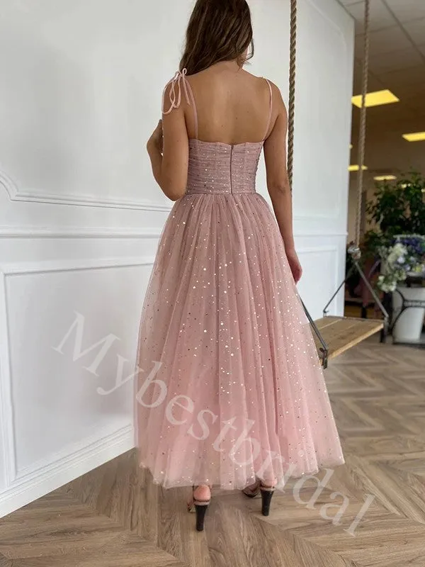 Elegant Sweetheart Sleeveless A-line Prom Dresses,PDS0953