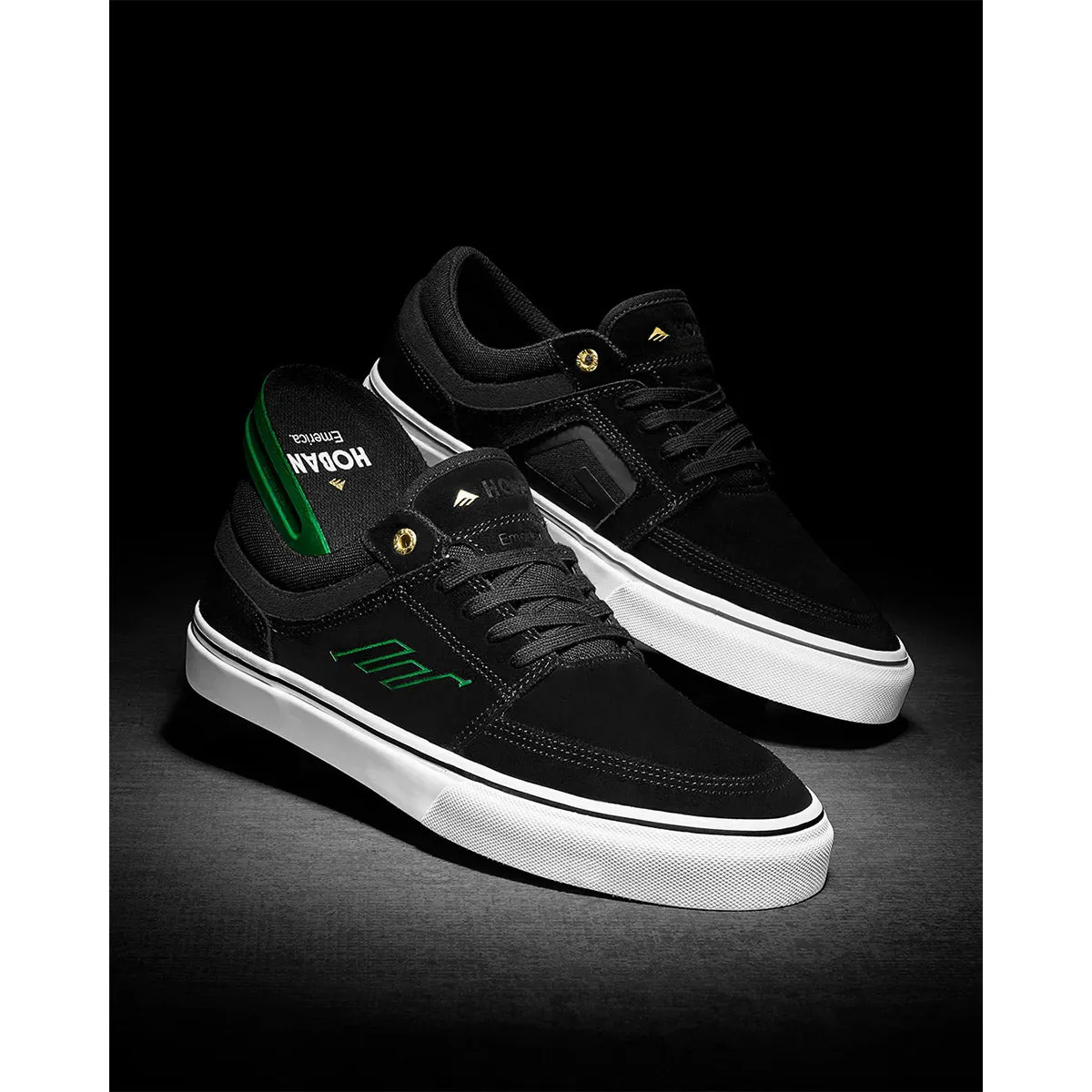 Emerica - Hoban Shoes Black/White/Gold