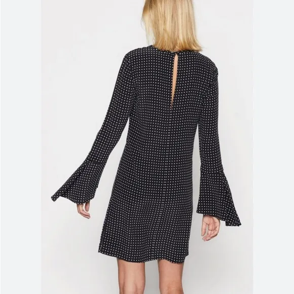 Equipment 100% Silk Polka Dot Mari Mini Dress size Small
