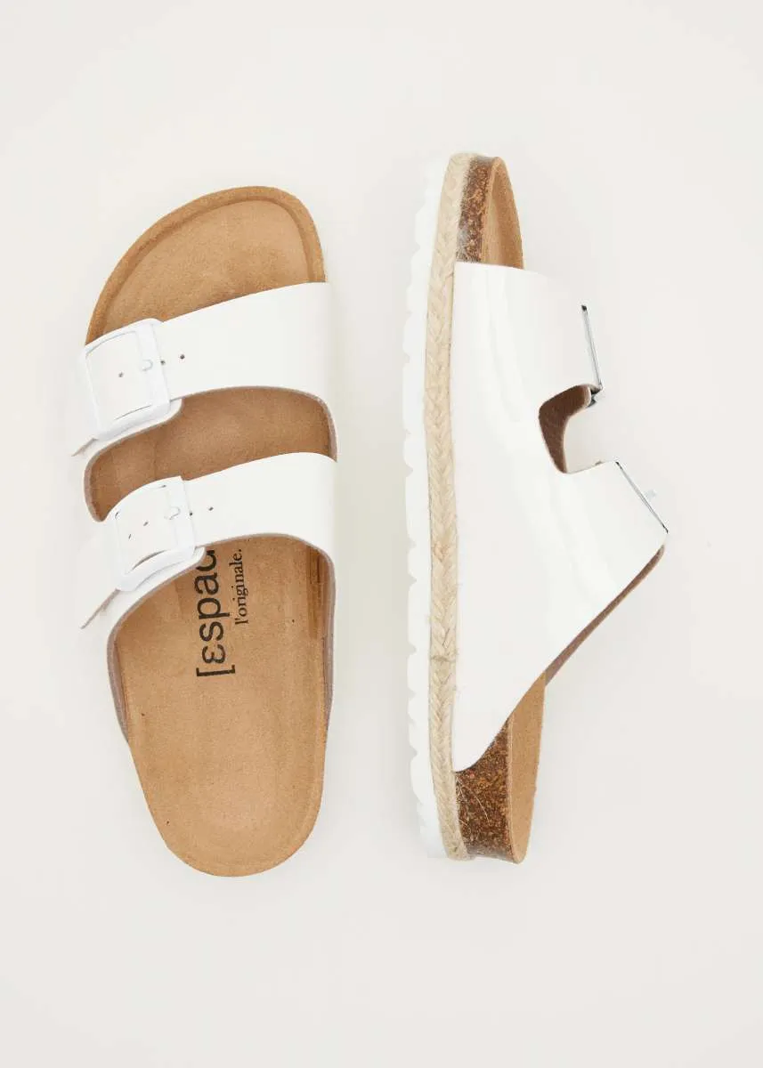 Espadrij Ami Glossy - White