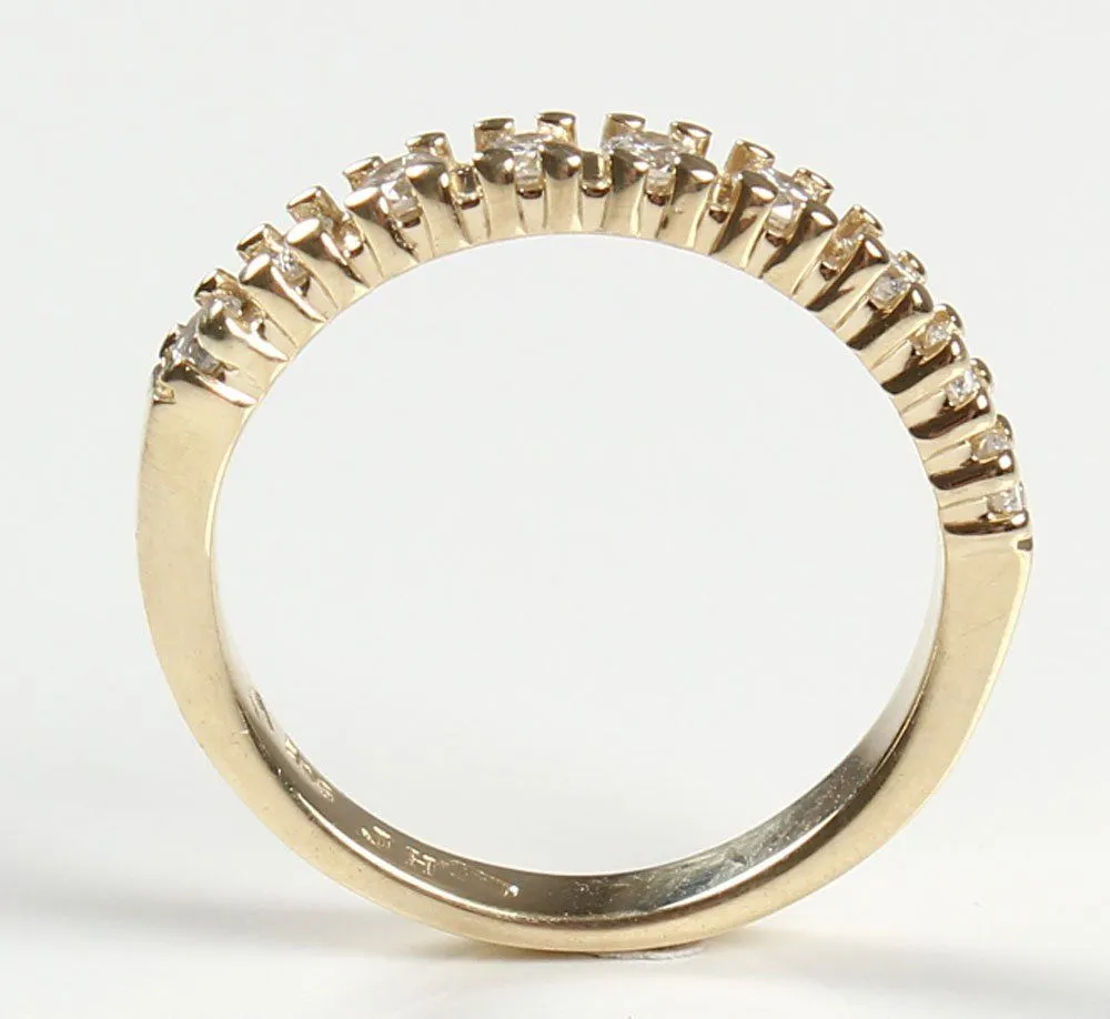 Eternity Wedding Band-Diamond Ring-Diamond Jewelry-Diamond Band-Anniversary Gift