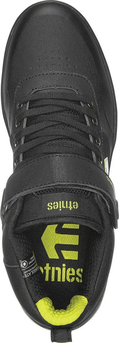 Etnies Culvert Mid Flat Pedal Shoes Black/lime